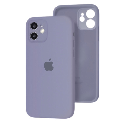 Чохол Silicone Case Full Camera на iPhone 12 mini Lavender grey